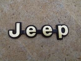 Embleem Jeep goud XJ/gebruikt