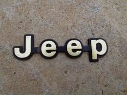 Embleem Jeep chrome XJ/gebruikt