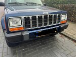 Grill 96-01 compleet chrome XJ/nieuw